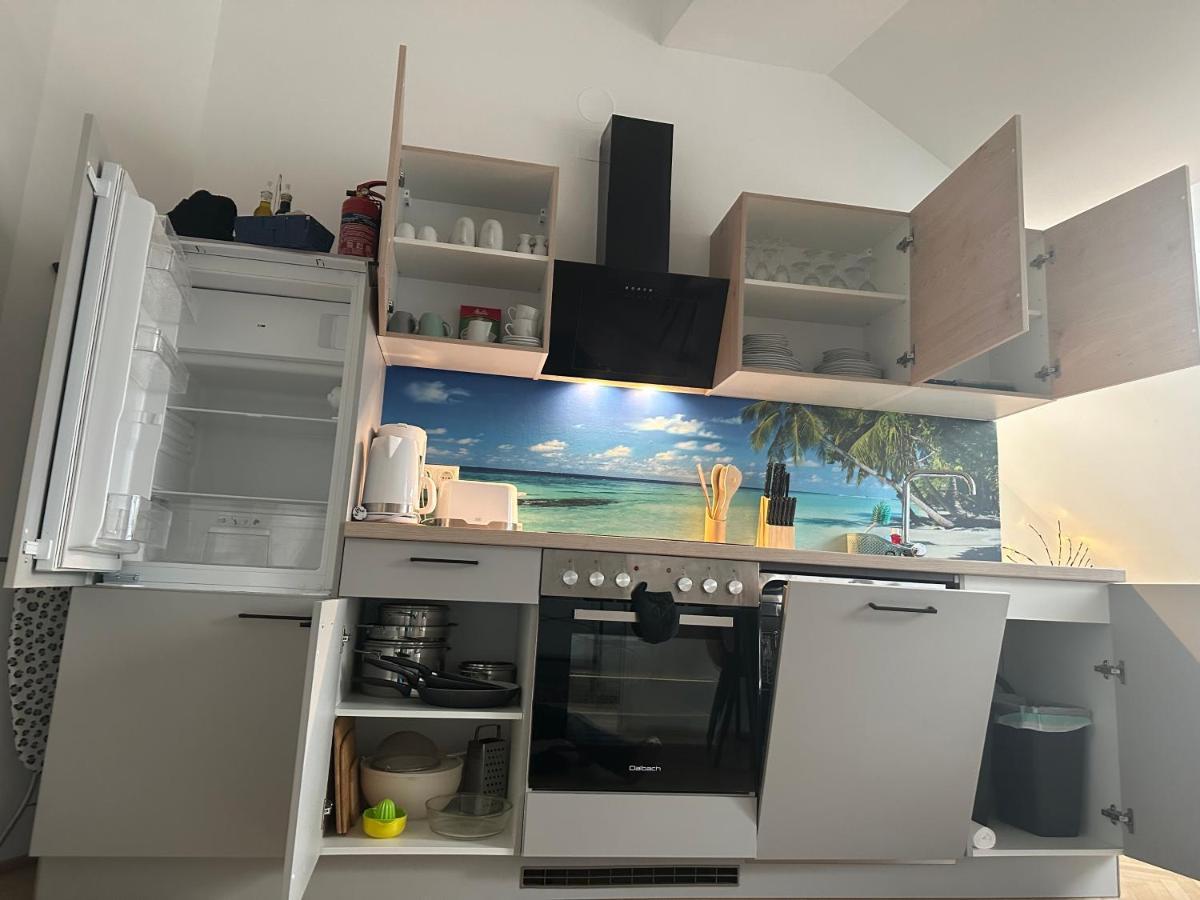 Klimatisiertes Dachgeschoss City Apartment In Zentrum Wiens Zewnętrze zdjęcie