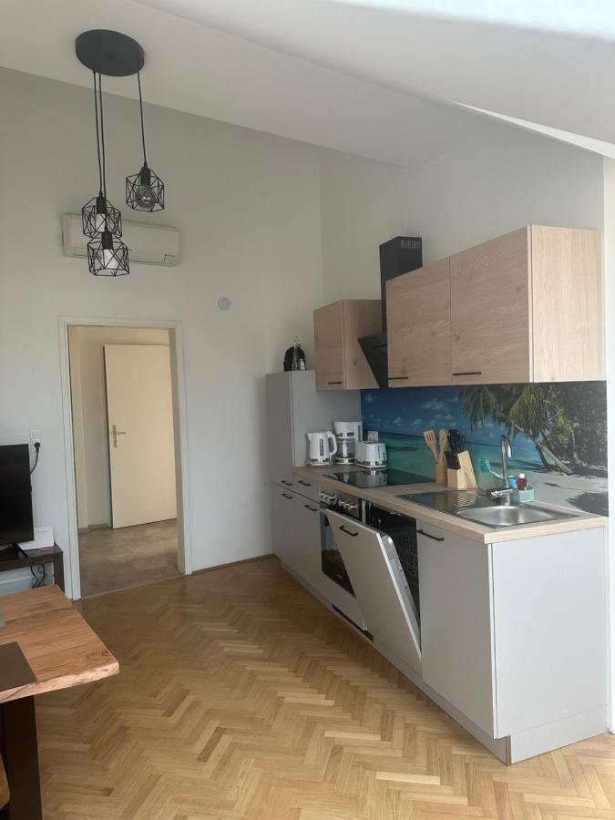 Klimatisiertes Dachgeschoss City Apartment In Zentrum Wiens Zewnętrze zdjęcie