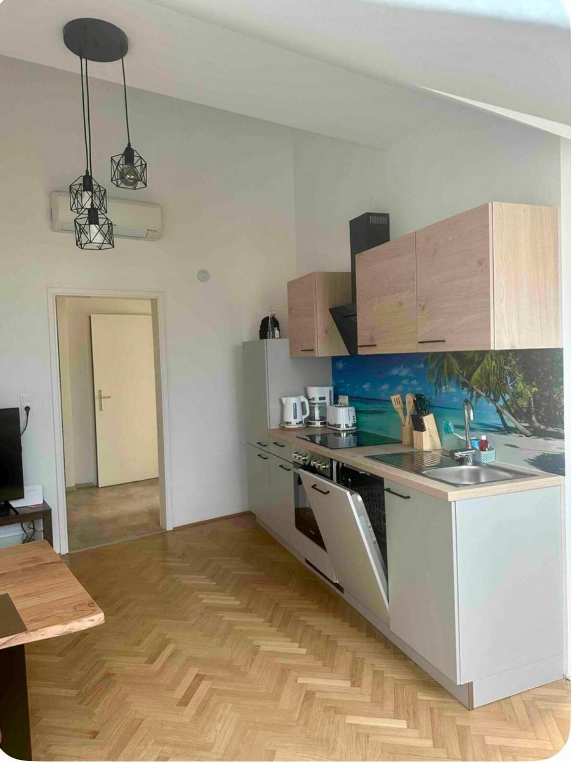 Klimatisiertes Dachgeschoss City Apartment In Zentrum Wiens Zewnętrze zdjęcie