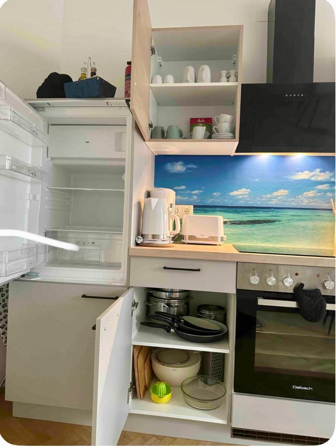 Klimatisiertes Dachgeschoss City Apartment In Zentrum Wiens Zewnętrze zdjęcie